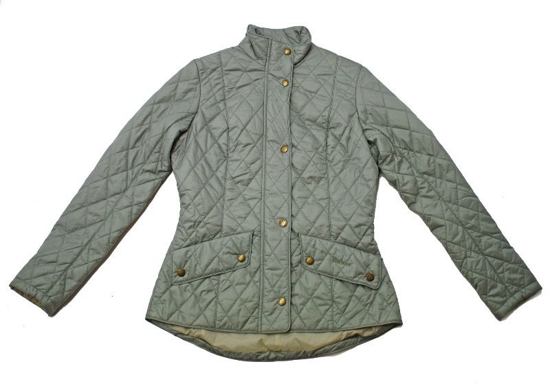 Barbour Flyweight Cavalry Quilted Jacket in Green