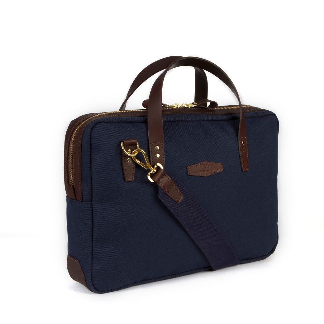 Chapman Bovey Briefcase Navy