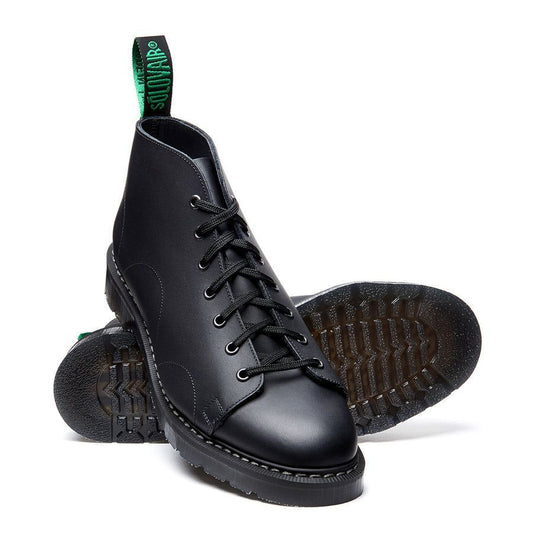 Solovair Greasy Monkey Boot Black
