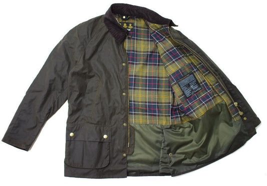 Barbour Ashby Waxed Jacket Olive