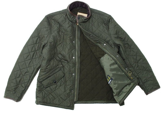Barbour Powell Quilted Jacket Olive