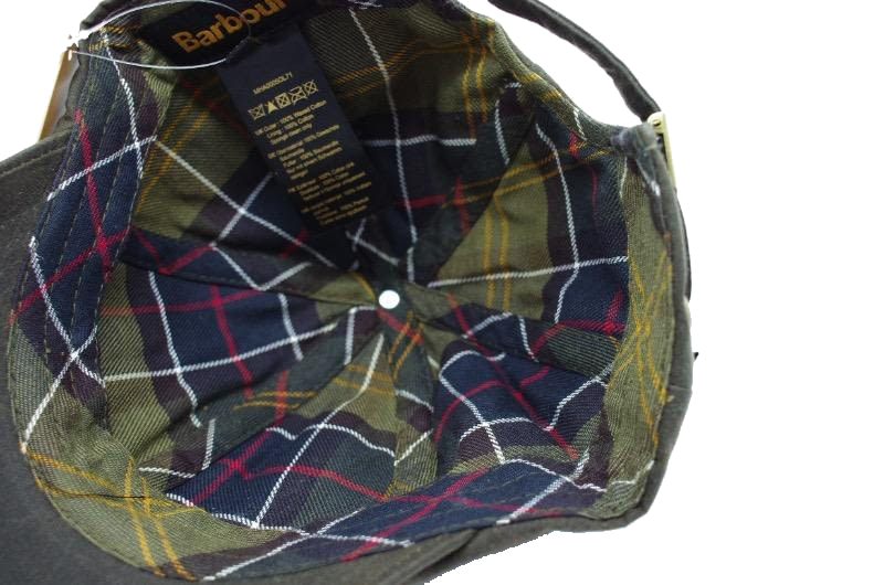 Barbour Waxed Sport Cap Olive