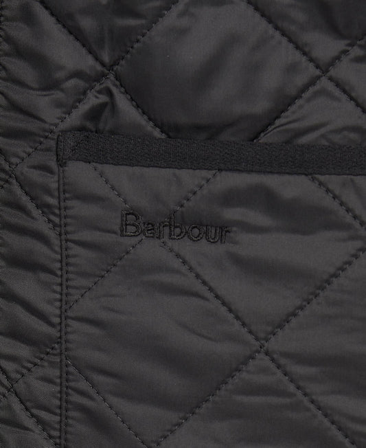 Barbour Polarquilt Waistcoat Zip In Liner Black