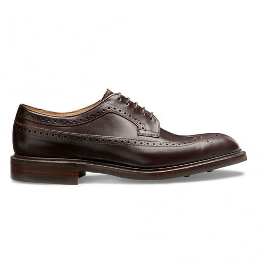 Cheaney Oliver II R Long Wing Coaching Calf Brogue Burgundy