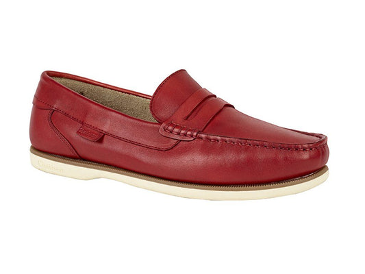 Chatham Faraday Deck Shoes Red