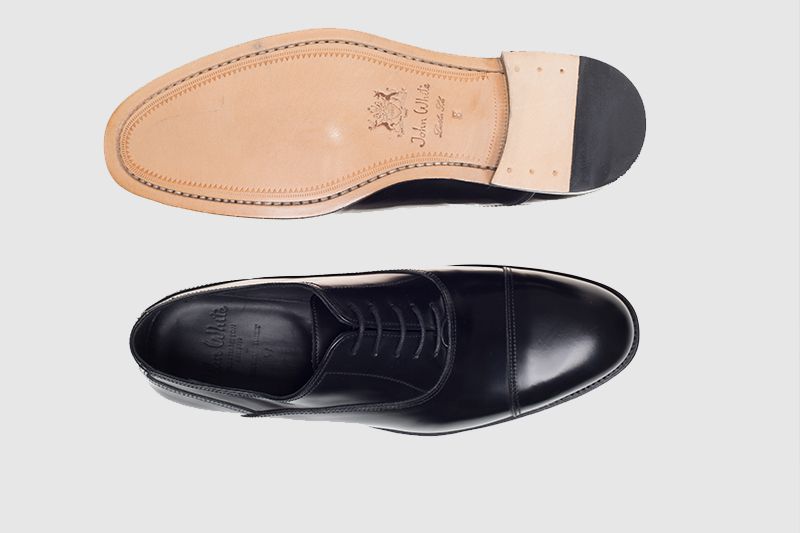 John White Kingsway Oxford Shoe Black