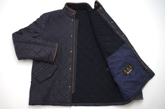 Barbour Powell Quilted Jacket Navy