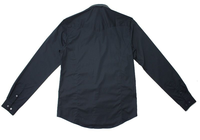 Luke Butchers Pencil Slim Shirt Black