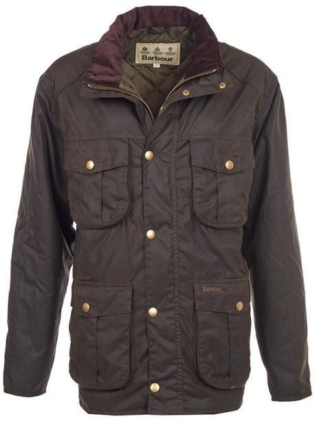 Barbour Winter Utility Wax Jacket in Olive.jpeg