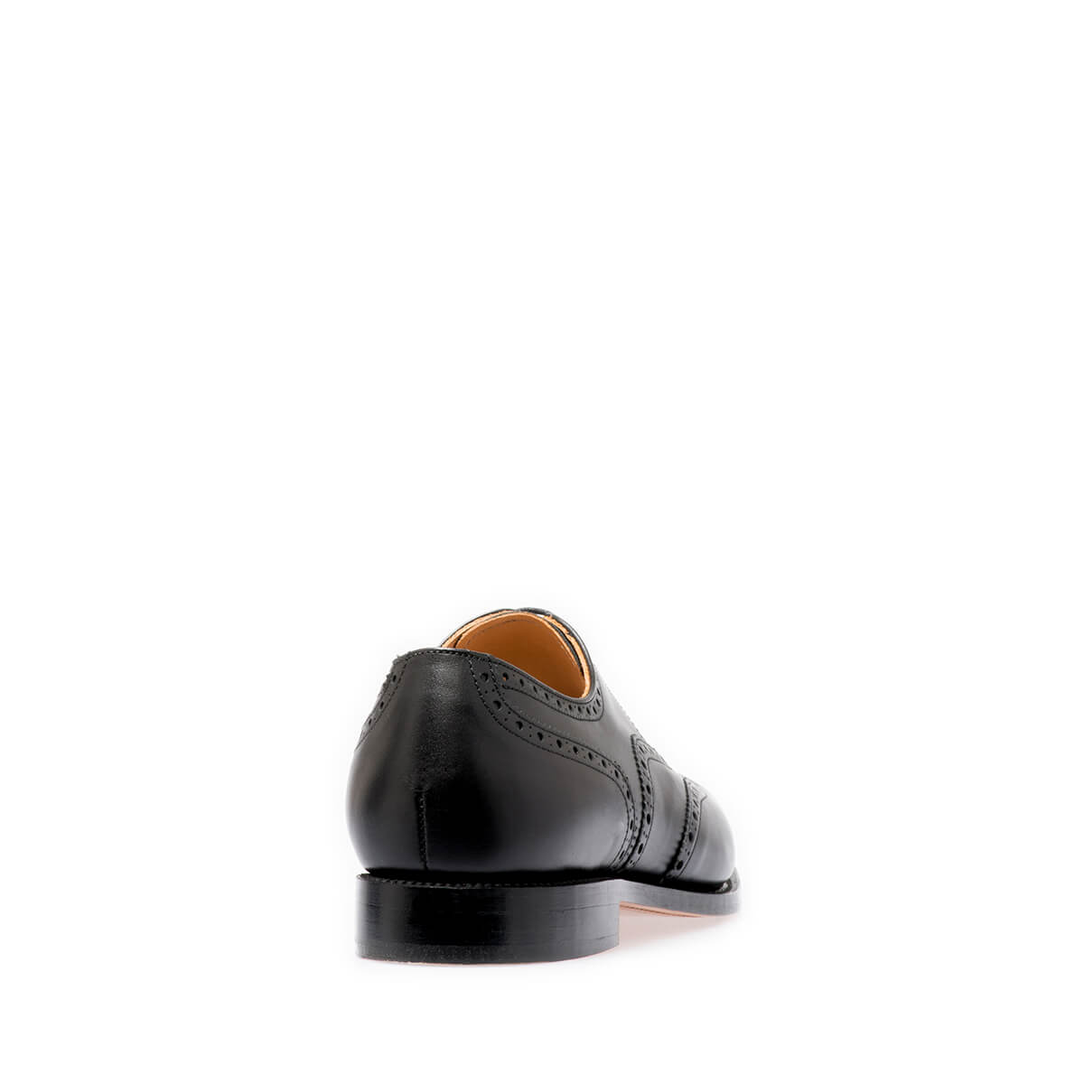 NPS Churchill 5 Eye Brogue Oxford Black