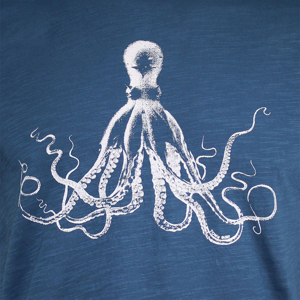 Tonn T Shirt Octopus Dark Blue