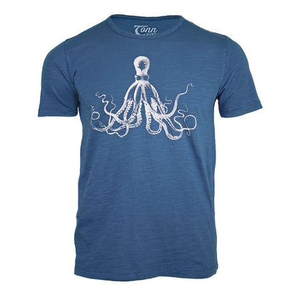 Tonn T Shirt Octopus Dark Blue