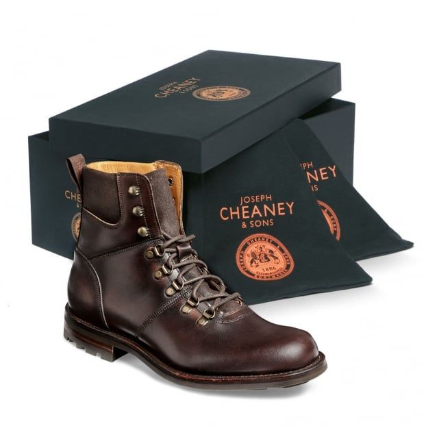 Cheaney Ingleborough B Hiker Chicago Chromexcel Leather Boot Tan