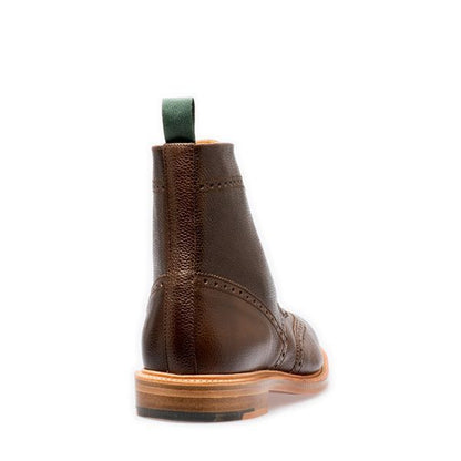 NPS Shoes Heath 6 Eyederby Boots Walnut