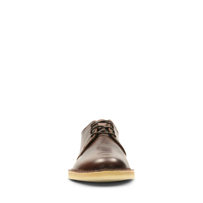 Clarks Desert London Derby Shoes Chestnut