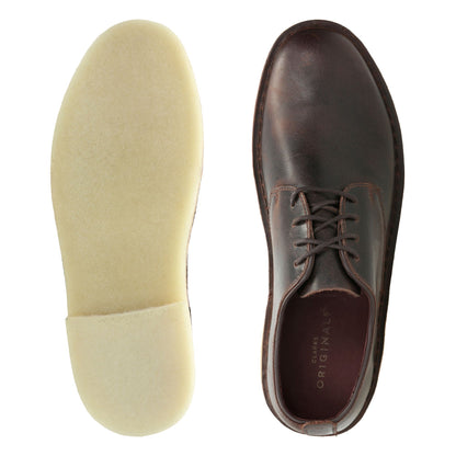 Clarks Desert London Derby Shoes Chestnut