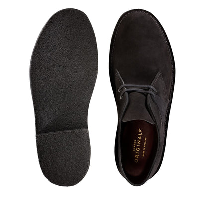 Clarks Desert Boot Black Suede