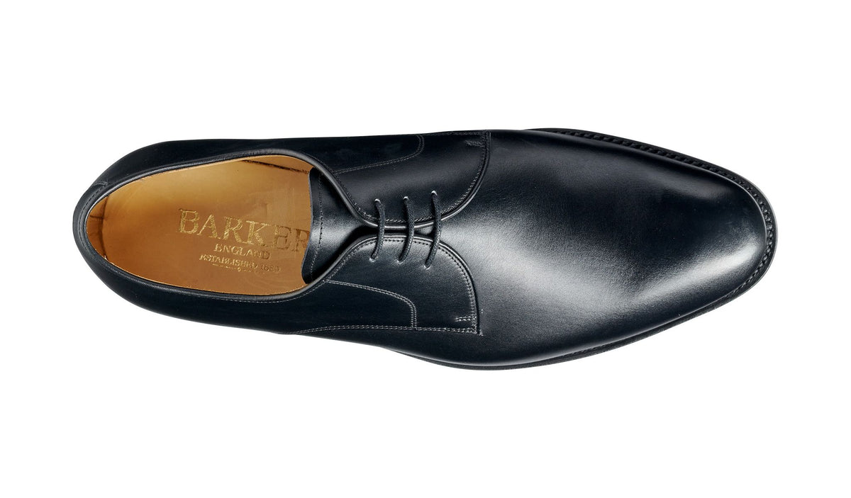 Barker March Derby Black Calf