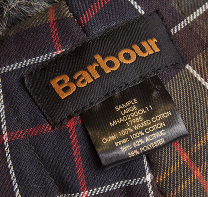 Barbour Wax Grasmere Trapper Hat Brown