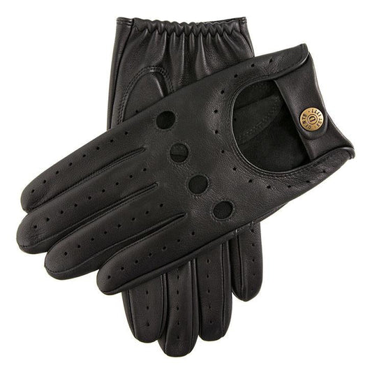 Dents Hairsheep Leather Classic Driving Gloves Black