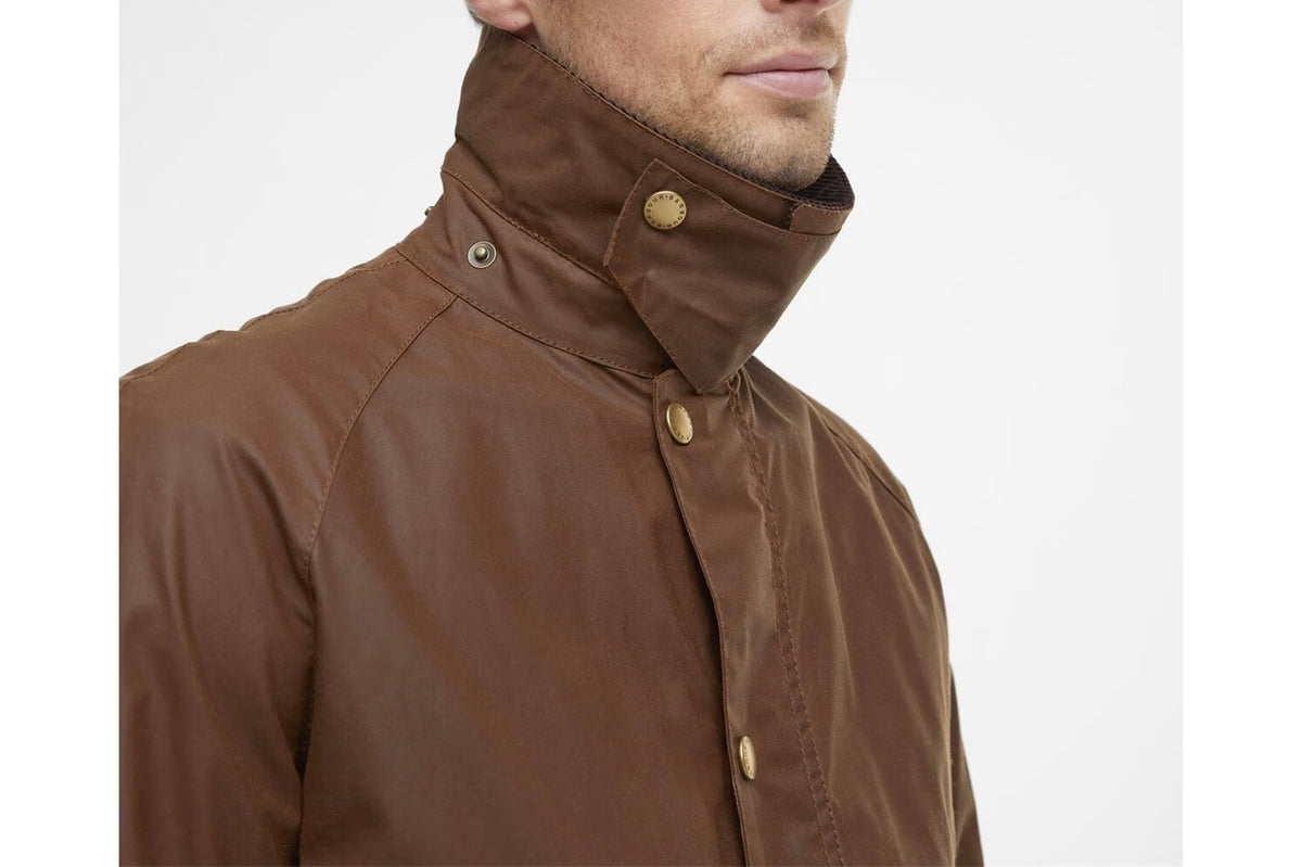 Barbour Ashby Waxed Jacket Bark