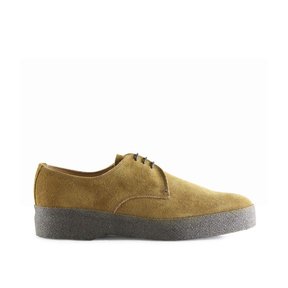 Sanders Lo Top Gibson Shoe Indiana Tan Suede