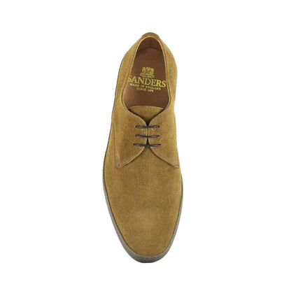 Sanders Lo Top Gibson Shoe Indiana Tan Suede