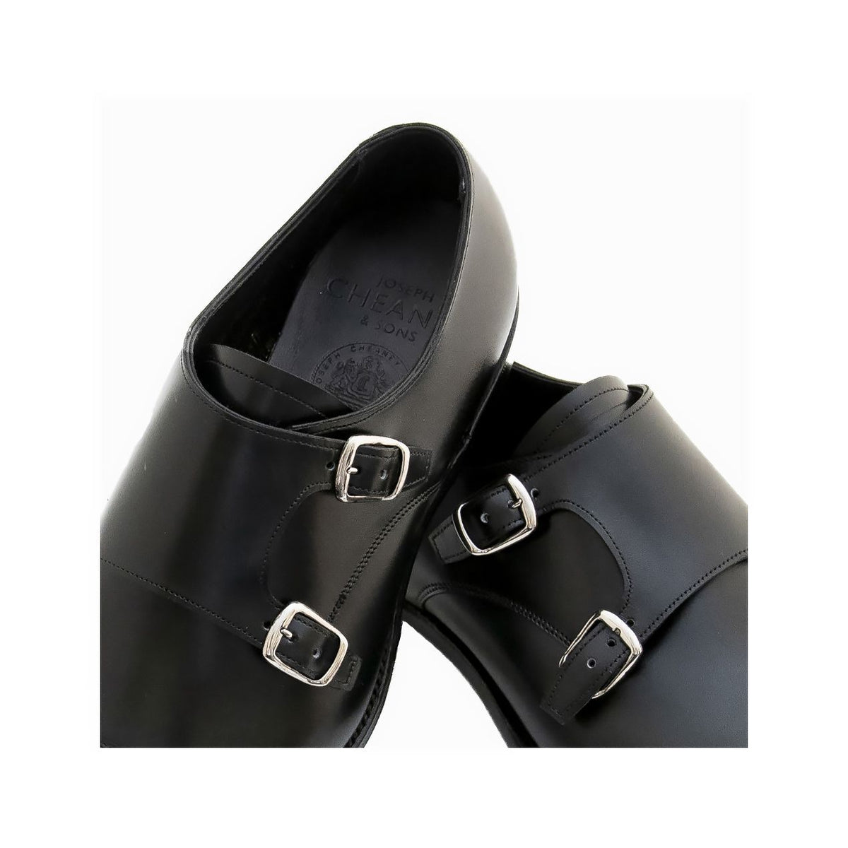 Joseph Cheaney Snowdon Double Monk Black