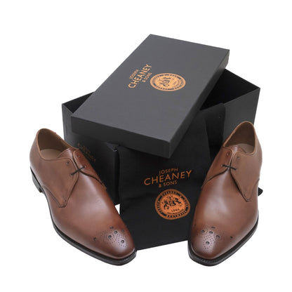 Joseph Cheaney Hardy Derby Shoes Brandy