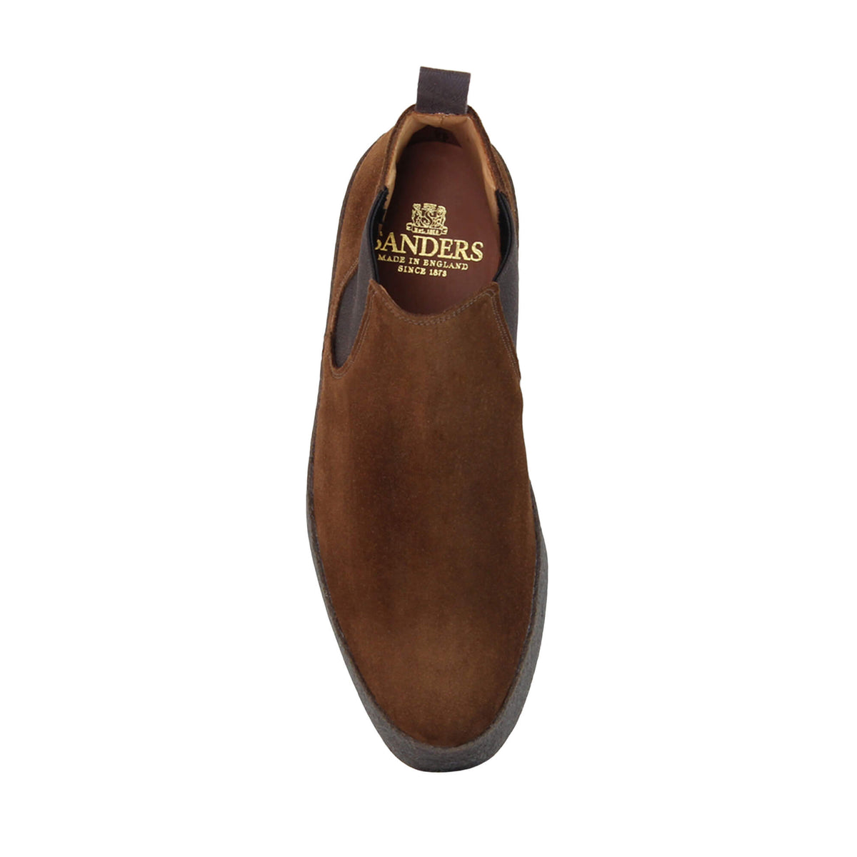 Sanders Adam Chelsea Boot Polo Snuff Suede