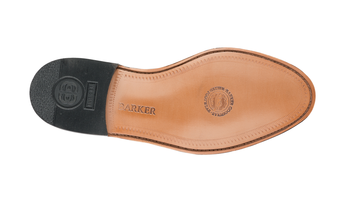 Barker Arnold Oxford Shoe Black