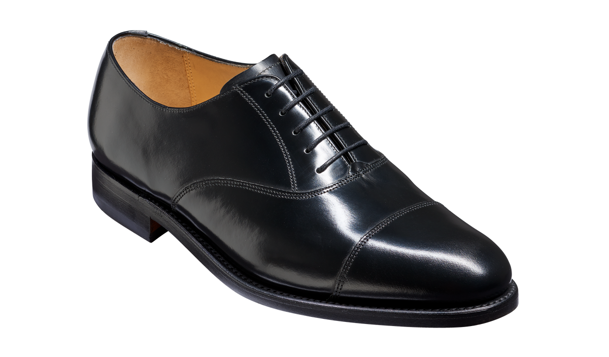 Barker Arnold Oxford Shoe Black