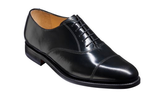 Barker Arnold Oxford Shoe Black