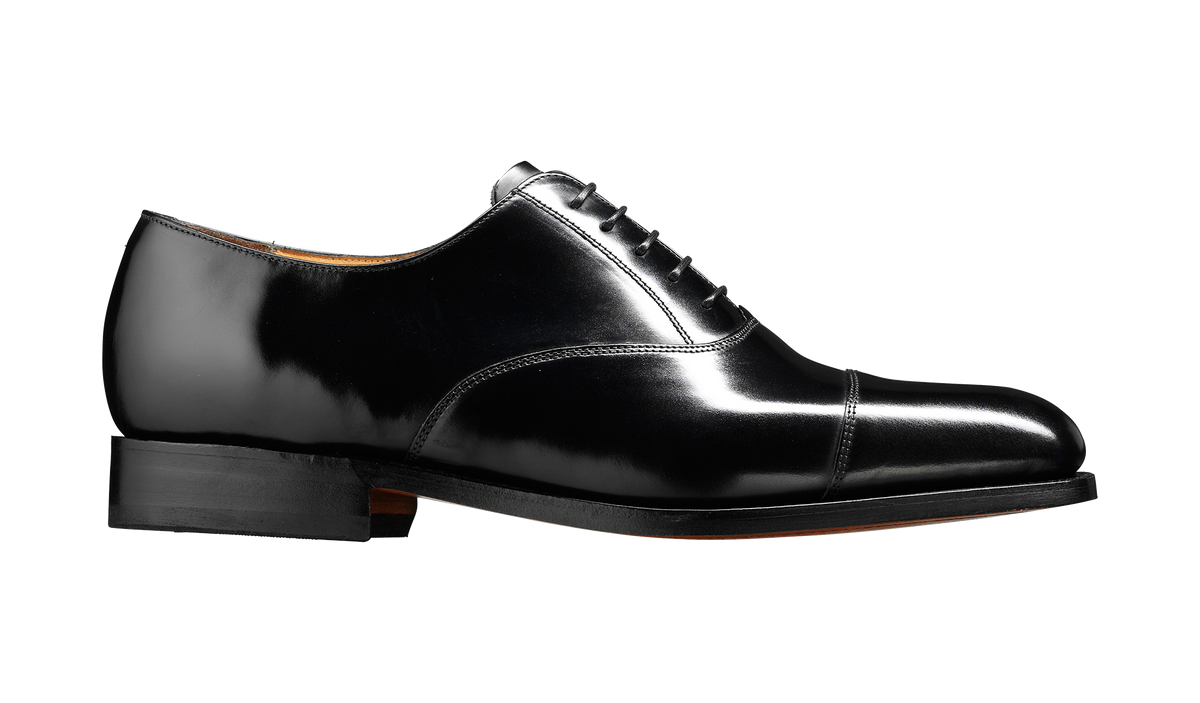Barker Arnold Oxford Shoe Black
