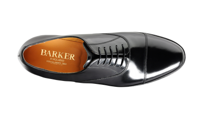 Barker Arnold Oxford Shoe Black