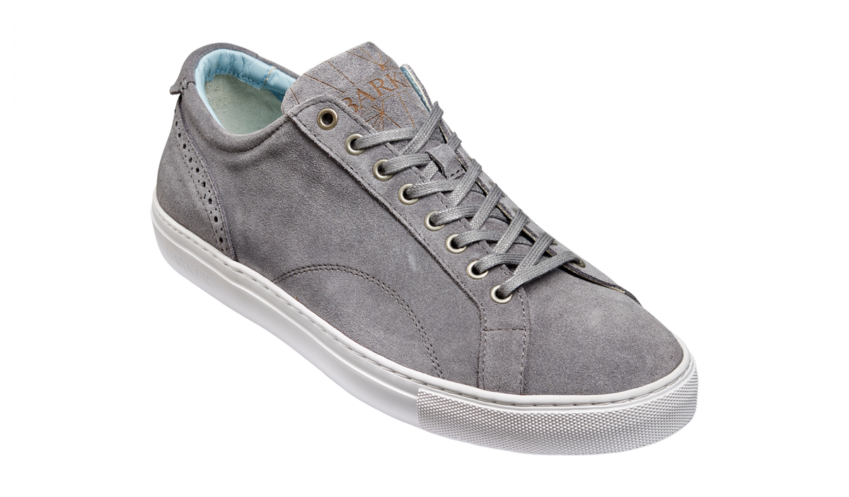 Barker Axel Sneakers Grey Suede