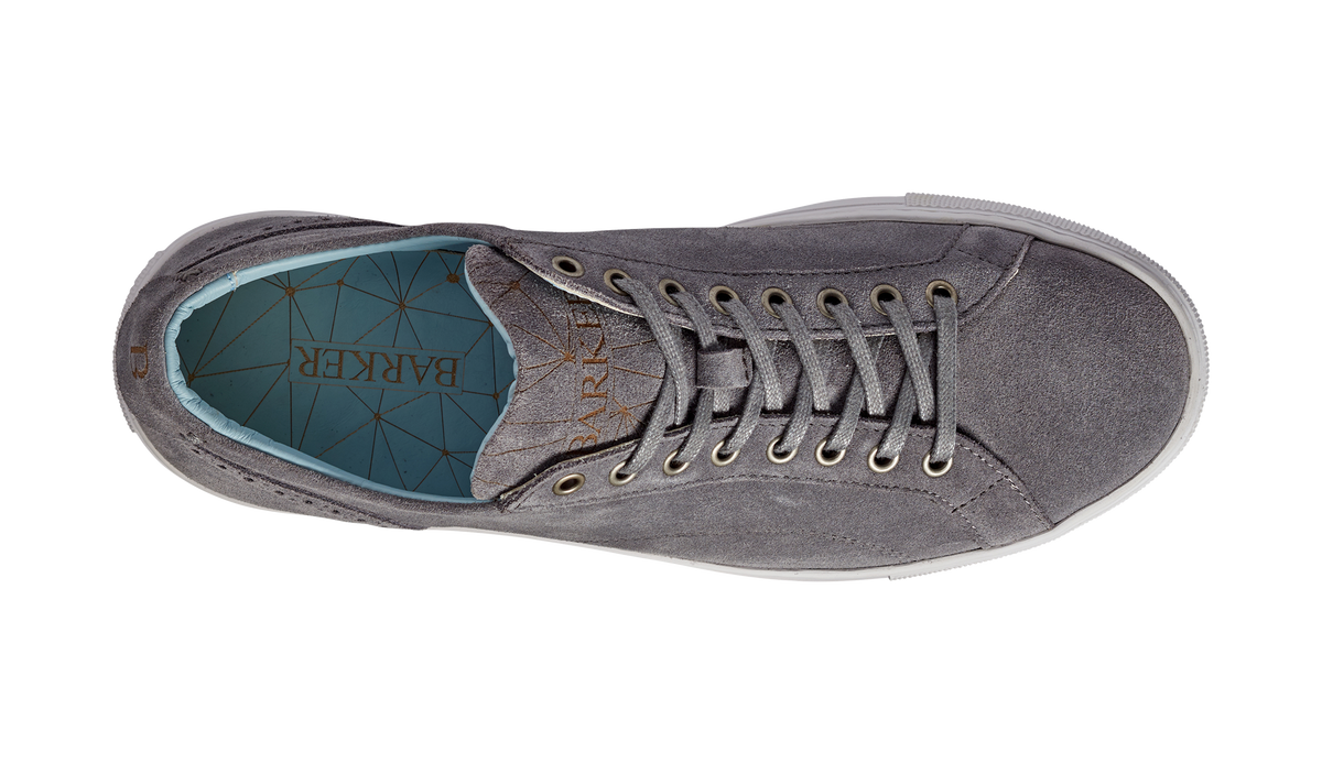 Barker Axel Sneakers Grey Suede