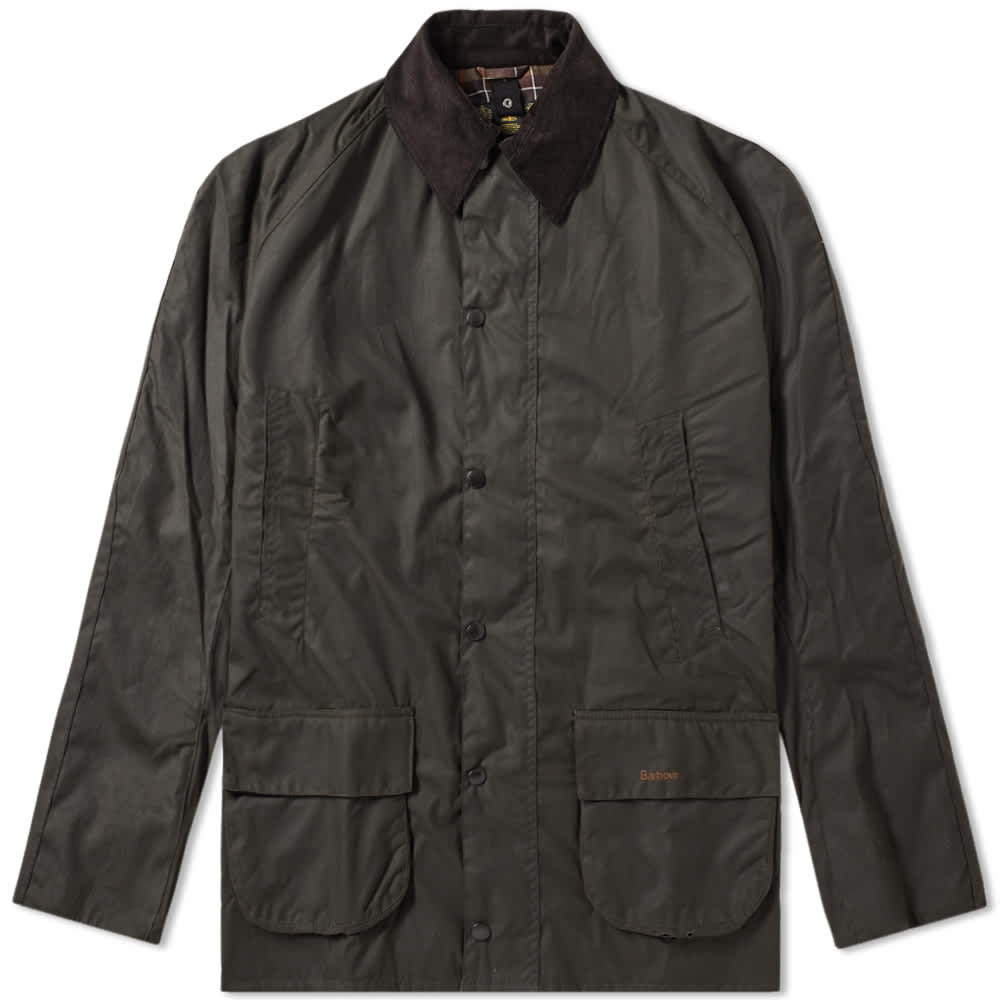 Barbour Bristol Waxed Jacket Olive