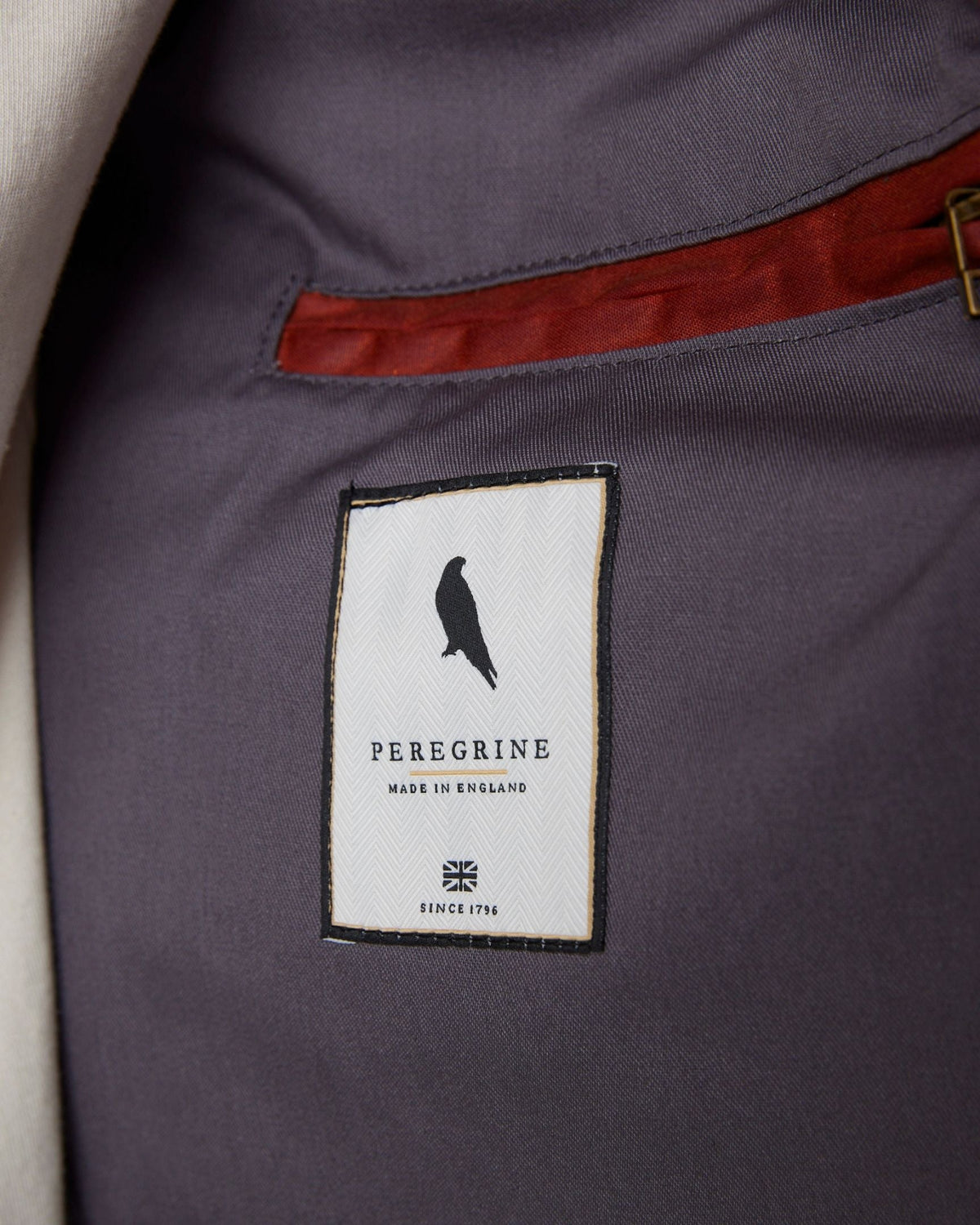 Peregrine Bexley Waxed Jacket in Brick