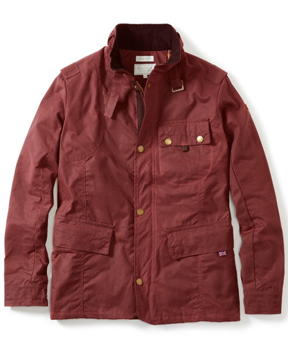 Peregrine Bexley Waxed Jacket in Brick