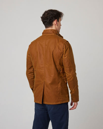 Peregrine Bexley Waxed Jacket in Mustard