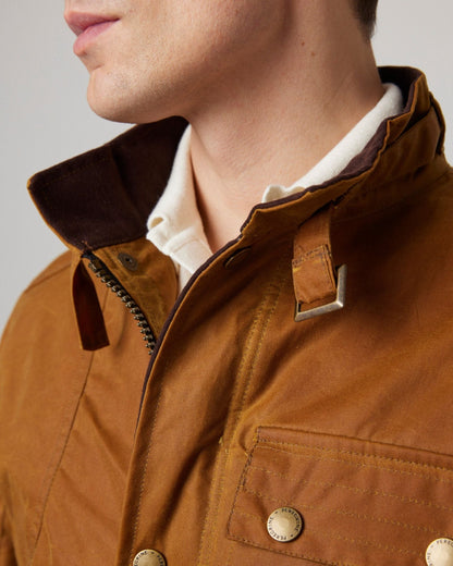 Peregrine Bexley Waxed Jacket in Mustard