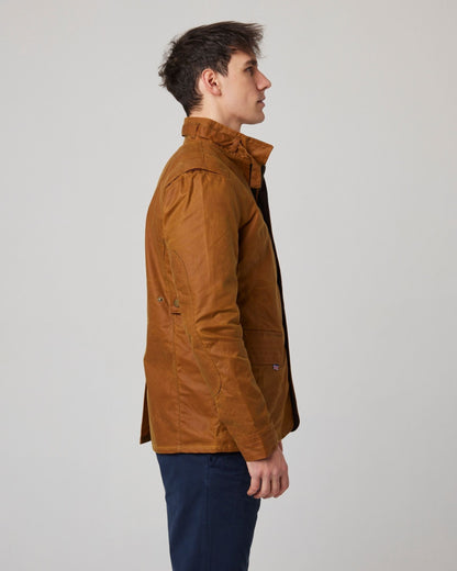 Peregrine Bexley Waxed Jacket in Mustard