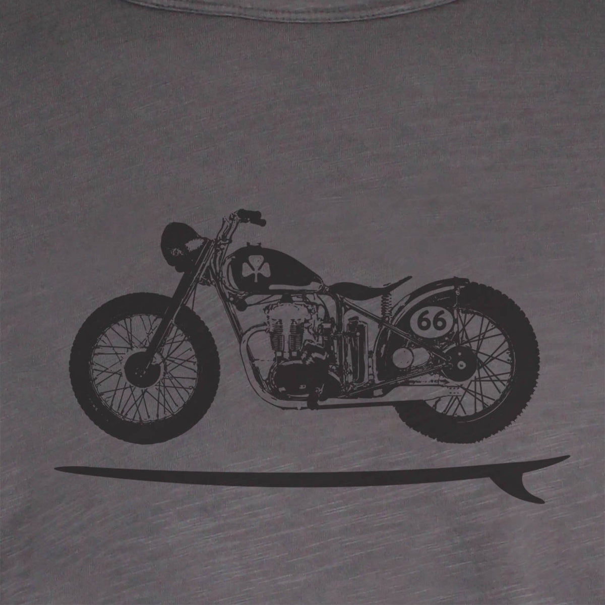 Tonn T Shirt Bike Board Grey