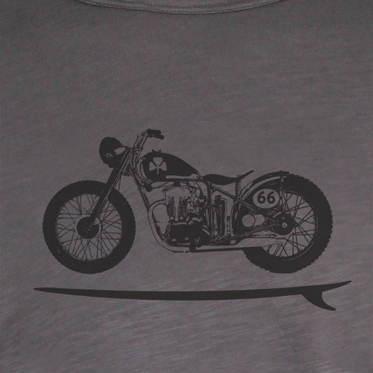 Tonn T Shirt Bike Board Grey
