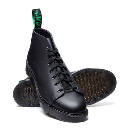 Solovair Greasy Monkey Boot Black