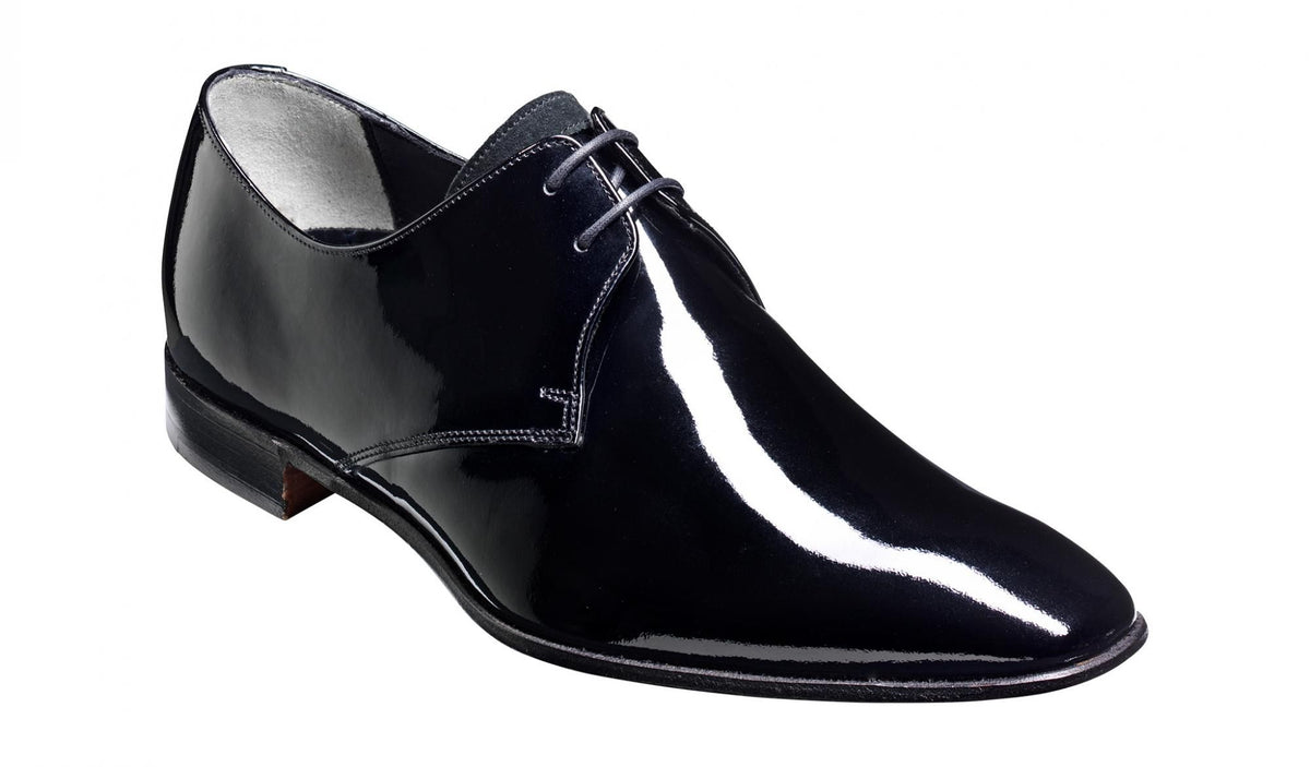 Barker Goldington Derby Shoe Black Patent