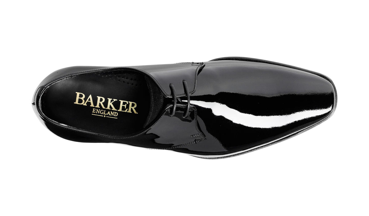 Barker Goldington Derby Shoe Black Patent