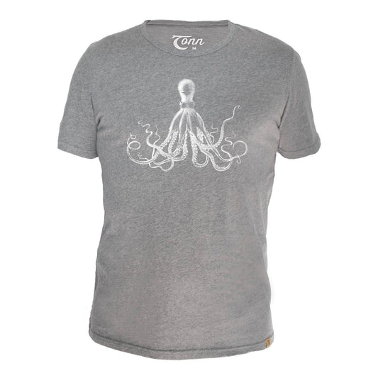 Tonn T Shirt Octopus Grey