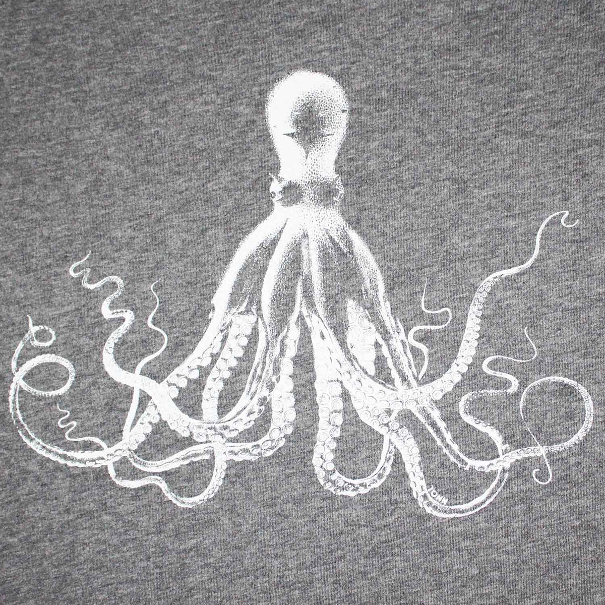 Tonn T Shirt Octopus Grey